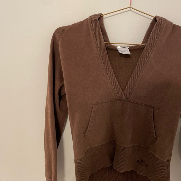 Vintage Y2K Sweatshirt Chocolate Brown Bella Swan M - Picture 8 of 10